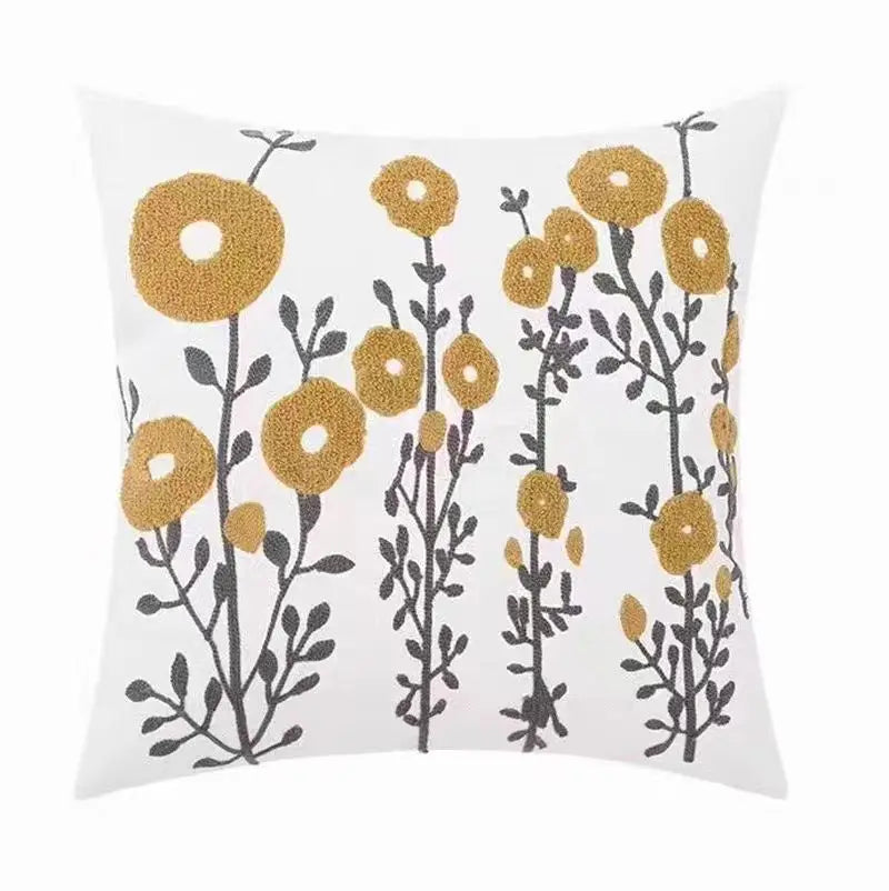 Vintage Florals with a Fresh Pop of Colour 45x45cm
