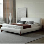 Luxurious Upholstered Bed with Retro Moroccan Charm king and Queen size