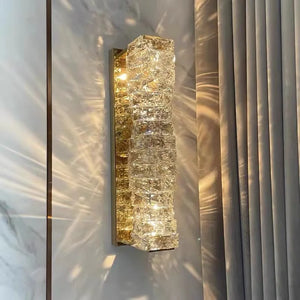 Luxury Crystal Wall Sconce – High-End K9 Crystal Light Fixture