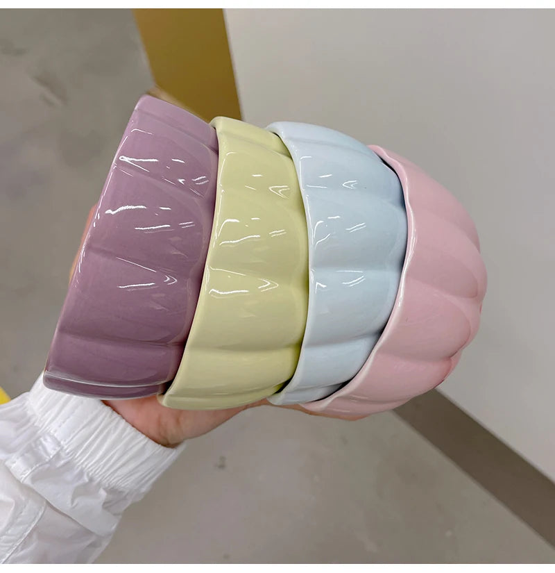 French Retro Glossy Enamel Floral Dinnerware – Timeless Summer Elegance