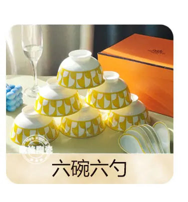 Elegant Bone China Dinnerware Set in Diamond Pattern – Sunshine Yellow