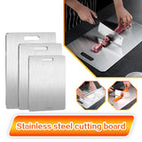 Next-Generation 316 Stainless Steel
“Healthy, Antibacterial & Eco-Friendly Chopping Board”