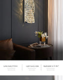 Luxury Crystal Wall Sconce – High-End K9 Crystal Light Fixture