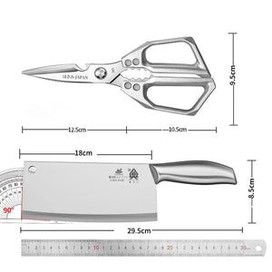 All-in-One Multifunctional Kitchen Scissors – With Case