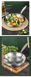 5-Ply 304 Stainless Steel Frying Pan – Ultimate Versatility Gas Stove and Induction Cooker