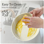 5-Piece Non-Stick Cookware Set Aluminum Alloy Pots and Pans with Lids White-4