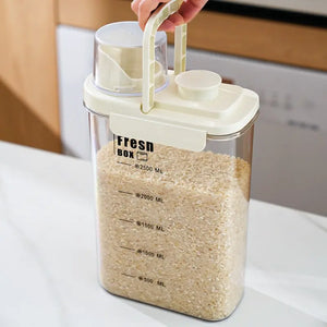 Ocean Green & Cream Double-Sealed Storage Containers – Aesthetic & Durable
