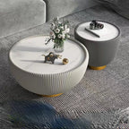 Moderne Middel-eeuse Marokkaanse Marmerblad Koffietafel