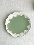 Vintage-Inspired Rose Tea & Coffee Cup Set with Saucer and Cake plate