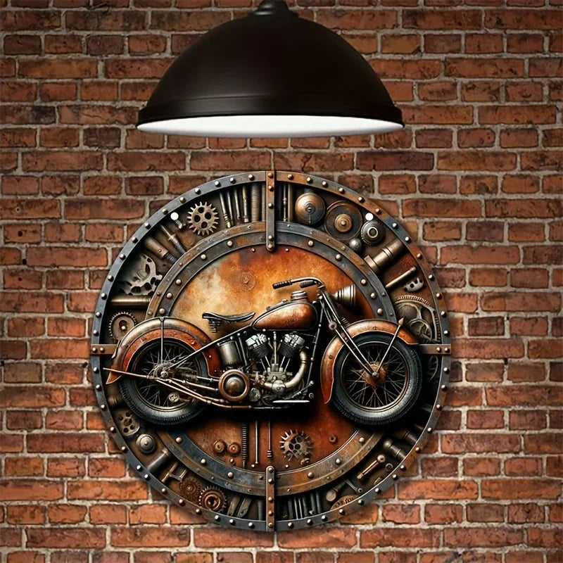 Modern Iron Sheet Art Autumn Harvest Porch Decor