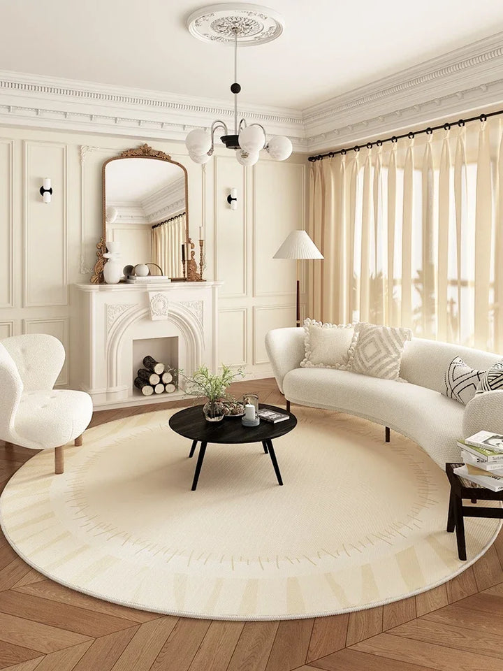 Luxury French Retro Vintage Non-Slip Round Area Rug
Bring Timeless Elegance