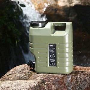 3.2 Gallon (6 Litres) Portable Water Container – BPA-Free Food Grade PE (Army Green)