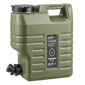 3.2 Gallon (6 Litres) Portable Water Container – BPA-Free Food Grade PE (Army Green)