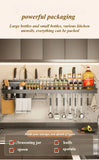 Wall Mounted Metal Dishware Storage Organizer Racks