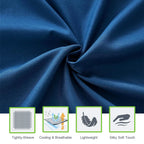 Luxury 300 TC Polyester Microfiber Sheets – Silky Soft, Wrinkle-Free, Deep Pockets, Fade-Resistant 4-Piece Set WHIMSICAL HOME OF CREATIONS