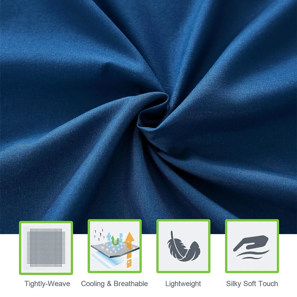 Luxury 300 TC Polyester Microfiber Sheets – Silky Soft, Wrinkle-Free, Deep Pockets, Fade-Resistant 4-Piece Set WHIMSICAL HOME OF CREATIONS