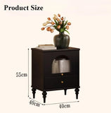 Retro French Vintage Side Cabinet Nightstand