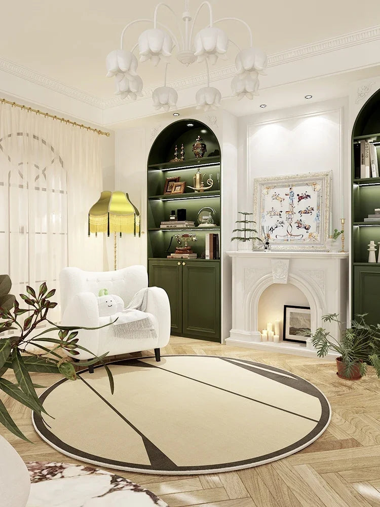 Luxury French Retro Vintage Non-Slip Round Area Rug
Bring Timeless Elegance WHIMSICAL HOME OF CREATIONS