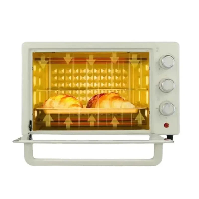 21–30L Multifunction Electric Oven & Grill – Large Capacity, Black