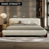 Luxurious Upholstered Bed with Retro Moroccan Charm king and Queen size