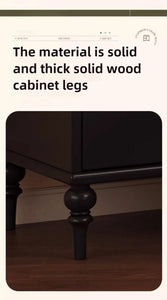 Retro French Vintage Side Cabinet Nightstand