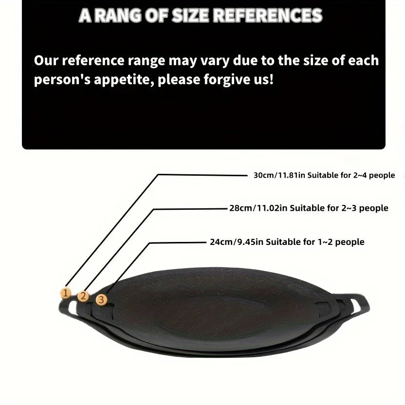 All-Purpose Non-Stick Grill Pan – Indoor, Outdoor & Travel Friendly