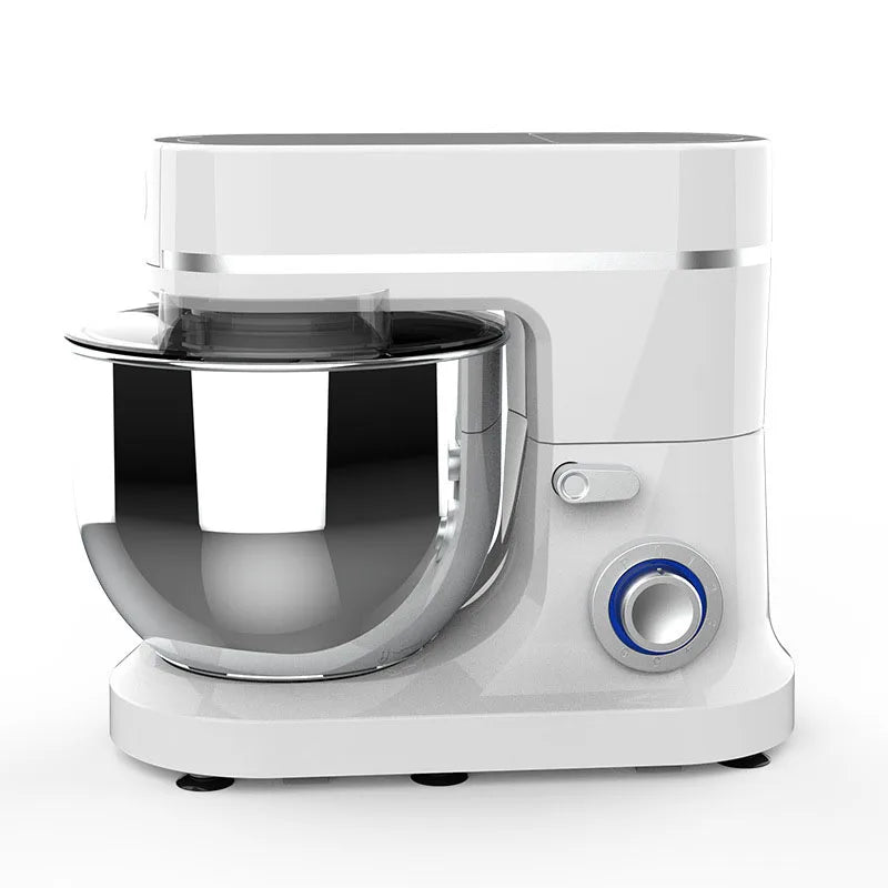 10L Chef Stainless Steel Electric Mixer – 1500W High Power with 6L Bowl & Splash-Proof Cover