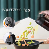 2-in-1 Olive Oil Glass Dispenser – 470ml Light-Blocking Spray & Pour