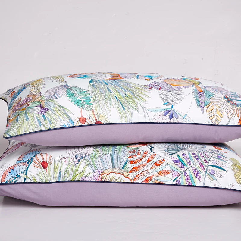 Luxury 600 TC Egyptian Cotton Bedding Set – Soft, Durable, Pastoral Elegance WHIMSICAL HOME OF CREATIONS