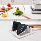 A Fresh Twist on Everyday Cooking – Spoon & Lid Holder with Non-Slip Pad WHIMSICAL HOME OF CREATIONS