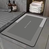 Mats Diatomite Bath Absorbent Anti Slip Floor Mat Foot Carpet Quick Dry Shower Toilet Rug Bathroom Kitchen Doormat Washable