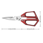 All-in-One Multifunctional Kitchen Scissors – With Case WHIMSICAL HOME OF CREATIONS