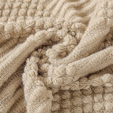 Bohemian/ Country Knitted Weave Blanket Throw –in various colors and sizes