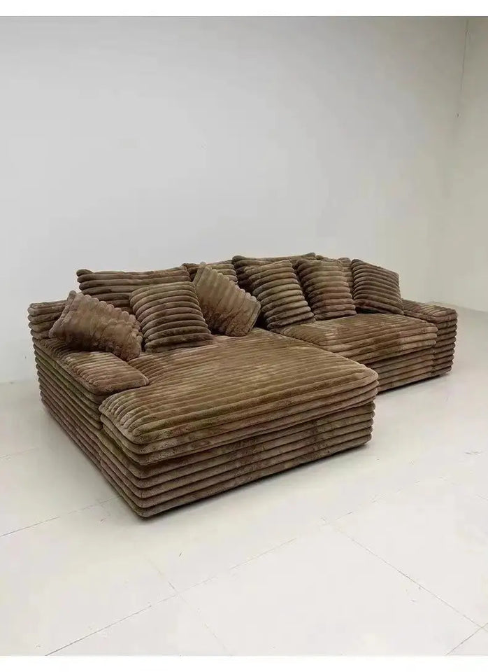 Kawaii Luxury Nordic Sofa – Cloud-Like Comfort & Timeless Elegance