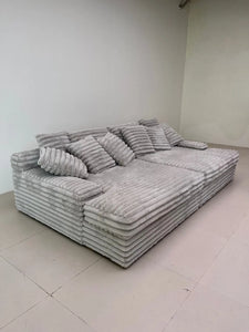 Kawaii Luxury Nordic Sofa – Cloud-Like Comfort & Timeless Elegance