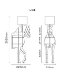 Luxury Horse Statue Wall-Mounted Display Shelf