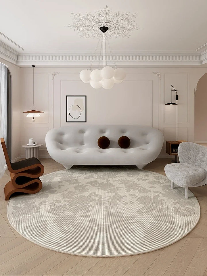 Luxury French Retro Vintage Non-Slip Round Area Rug
Bring Timeless Elegance