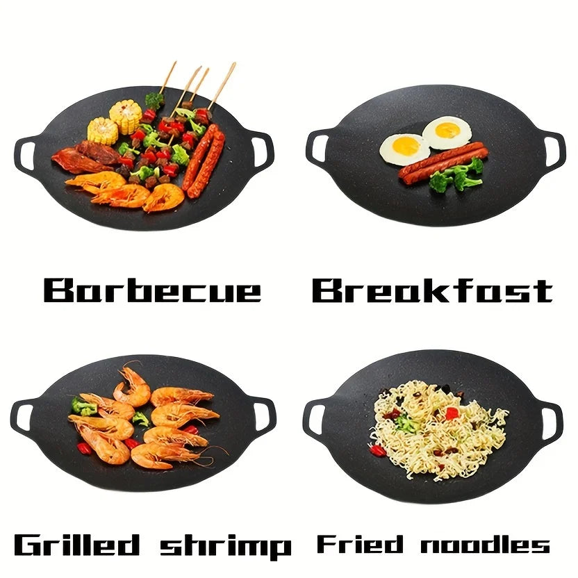 All-Purpose Non-Stick Grill Pan – Indoor, Outdoor & Travel Friendly