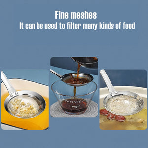 Stainless steel skimmer/filter fine mesh 304 durable high quality stainless steel
