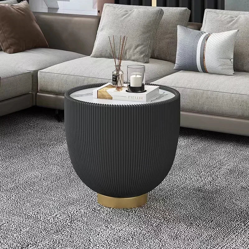 Moderne Middel-eeuse Marokkaanse Marmerblad Koffietafel