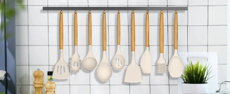 33 PCS Silicone Cookware Set Kitchen Cooking Tools high-quality