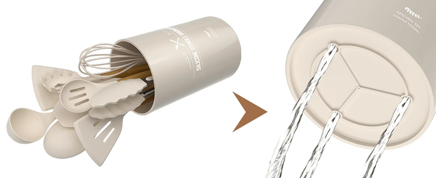 33 PCS Silicone Cookware Set Kitchen Cooking Tools high-quality WHIMSICAL HOME OF CREATIONS