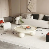 Nordic Cream Coffee Table – Light, Luxurious & Strong