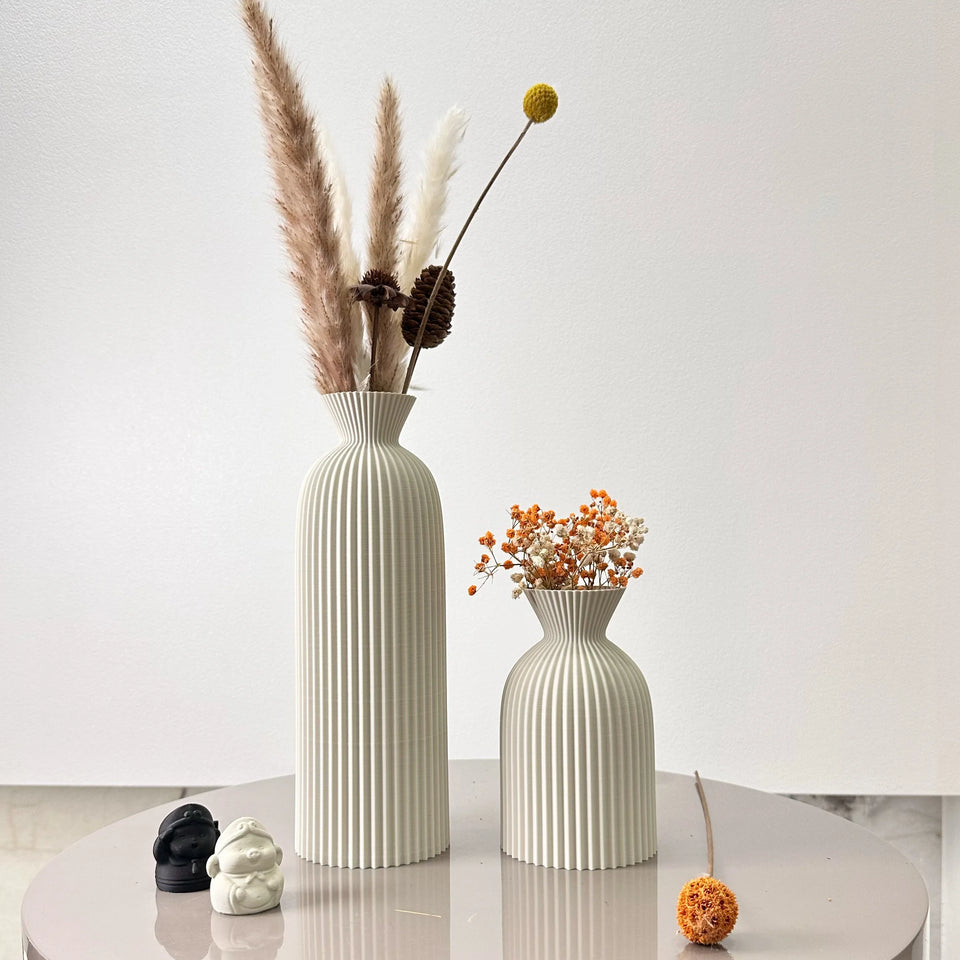 Piece Wavy Pattern Eccentric Vase Set – Stunning & Highly Popular