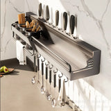 Wall Mounted Metal Dishware Storage Organizer Racks