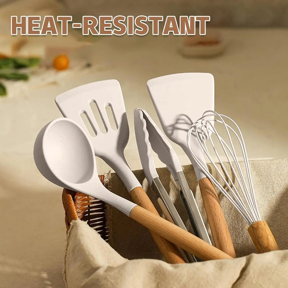 33 PCS Silicone Cookware Set Kitchen Cooking Tools high-quality