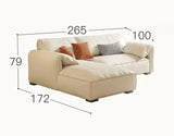 Crafted in genuine Nappa calf leather with a sleek ivory White finish for timeless elegance, a recliner that blends luxury materials with modern comfort