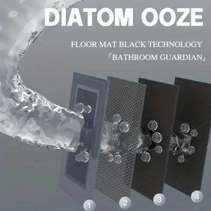 Mats Diatomite Bath Absorbent Anti Slip Floor Mat Foot Carpet Quick Dry Shower Toilet Rug Bathroom Kitchen Doormat Washable