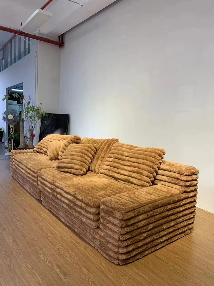 Kawaii Luxury Nordic Sofa – Cloud-Like Comfort & Timeless Elegance