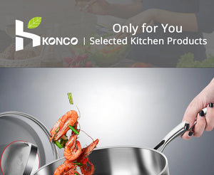 316 Stainless Steel Frying Pan 20cm - Non-Stick Cookware